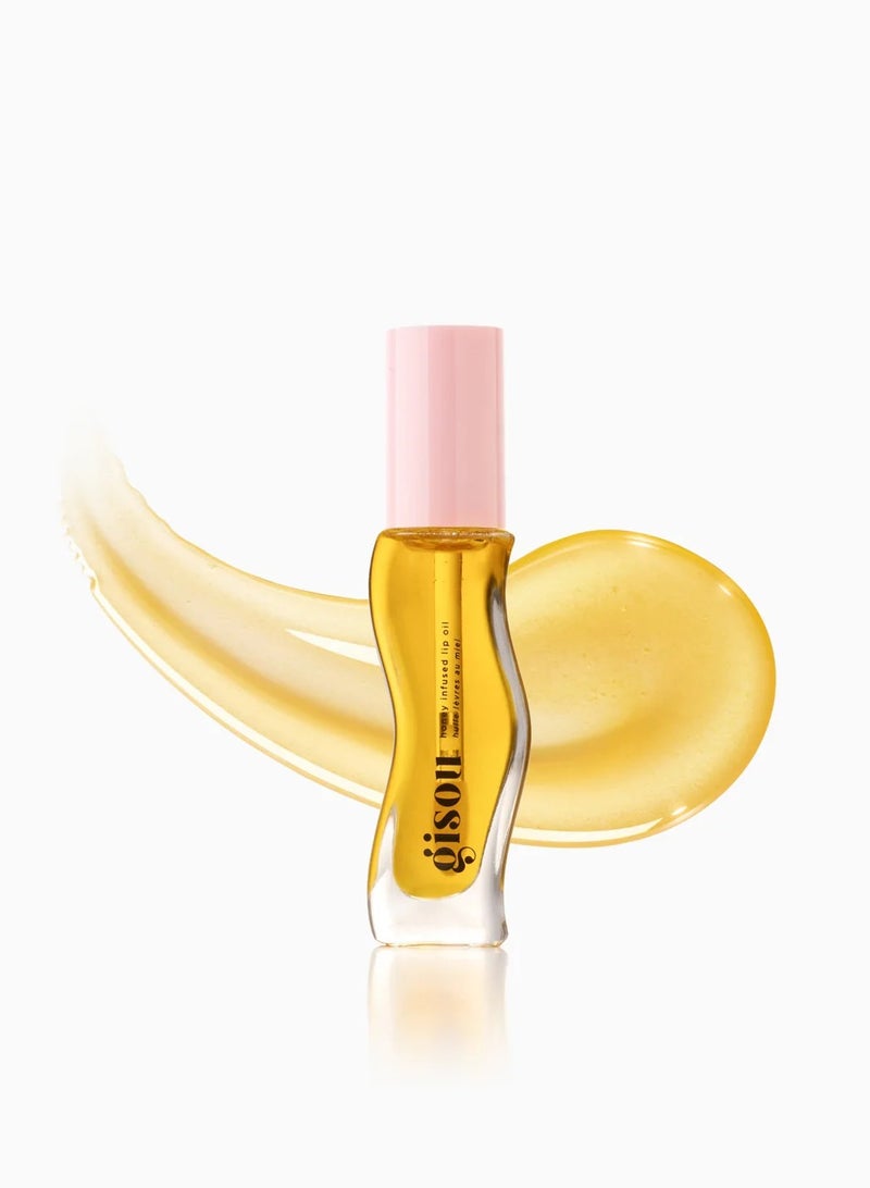 جيسو زيت الشفاه جيسو بنكهة العسل - ذهبي شفاف، 8 مل - Image 1